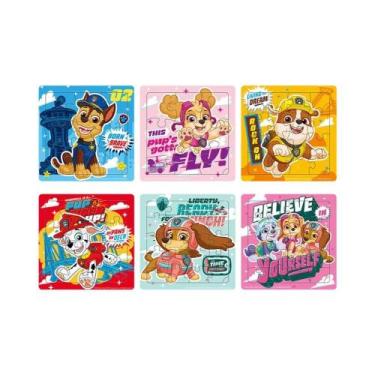 Imagem de Conjunto De Quebra-Cabeças Paw Patrol Para Crianças 6 Estilos Brinqued