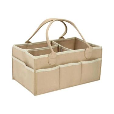 Imagem de Cesto Organizador Dobrável Para Carrinho De Bebê, Bolsa De Maternidade