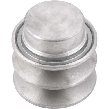 Imagem de Polia de Alumínio 2 Canais, Perfil A, 50 mm, sem Furo Vonder