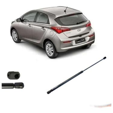 Imagem de Amortecedor de Mola a Gás da Tampa do Porta-malas Hb20 Hatch Após 12 Compatível com Hyundai HB20