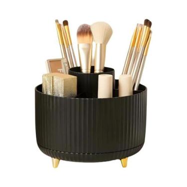 Imagem de Organizador De Mesa Rotativo De Grande Capacidade, Suporte Para Caneta