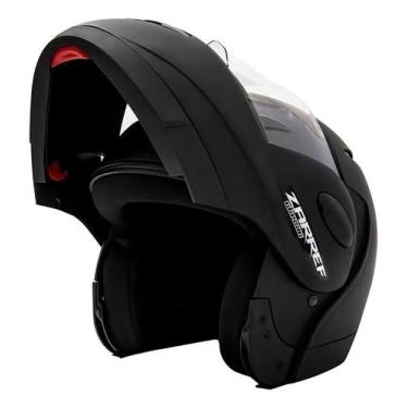 Imagem de Capacete Taurus Zarref V4 Escamoteável Retrátil Robocop Cor - Congratu