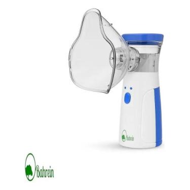 Imagem de Inalador Nebulizador Portátil Bahrein Usb Pilha Cor Azul Sil, Bivolt