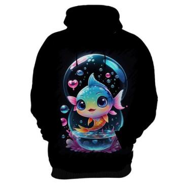 Imagem de Blusa de Frio Peixinho Feliz no Aquário Peixe 1 - Kasubeck Store, Inf 