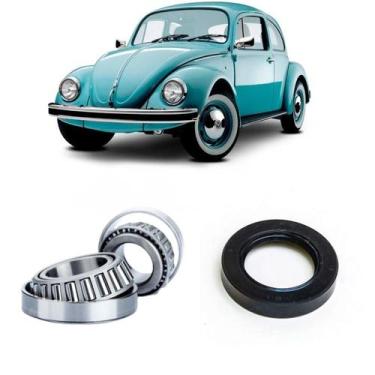 Imagem de Rolamentos Roda Dianteira VW Fusca 5 furos - AD Parts