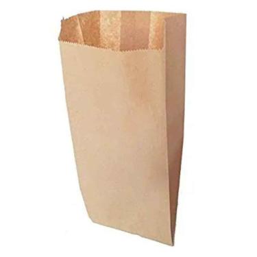 Imagem de Saco Kraft Saco Kraft-ir 5 KGS com 500 Unidades para Embalar Alimentos e Produtos em Me...