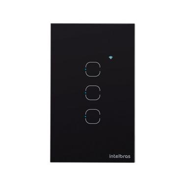 Imagem de Interruptor Smart Wi-Fi Touch EWS 1003 4850018 com 3 Teclas e Controle Remoto por Aplic...