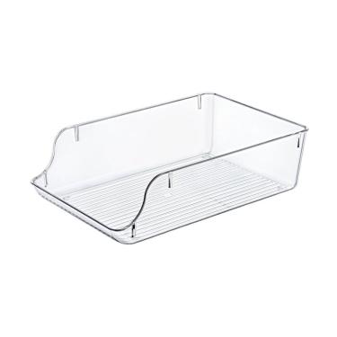 Imagem de Organizador de Latas Transparente g Despensa Geladeira Refrigerantes Cervejas Tpc para...