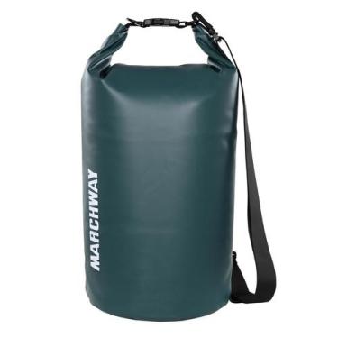 Imagem de Mochila flutuante impermeável Dry Bag MARCHWAY 10L verde escuro