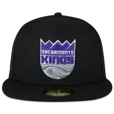 Imagem de BONÉ NEW ERA 5950 SACRAMENTO KINGS NBI22BON084 PRETO-Masculino
