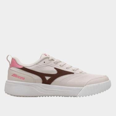 Imagem de Tênis Mizuno Edo Cross Feminino, Bege claro, 36