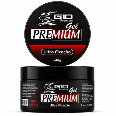 Imagem de Gel premium 240g  ultra fixação - g10 premium - G10 COSMÉTICOS