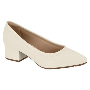 Imagem de Sapato Fem. Scarpin Bico Fino Salto Grosso Modare 7340123 - Modare Ult