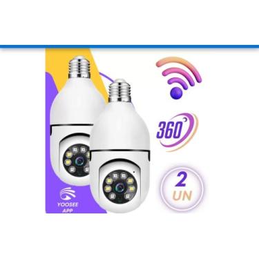 Imagem de Kit 2 câmeras de segurança Wi-Fi - BRB 