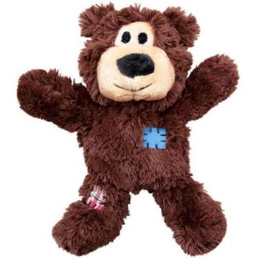 Imagem de Brinquedo Kong Wild Knots Bears para Cães - Marrom - Q. FOFURA, M