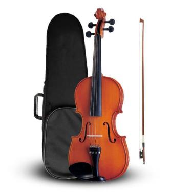 Imagem de Violino michael vnm08 1/8 estudante, Natural