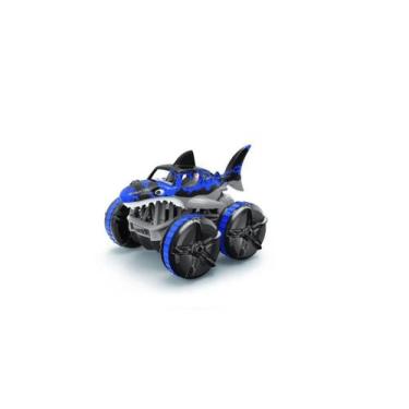 Imagem de Carrinho de controle remoto anfibio Azul - Toyng 043218