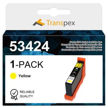 Imagem de Cartucho de tinta Transpex 53424 amarelo para impressora LX900