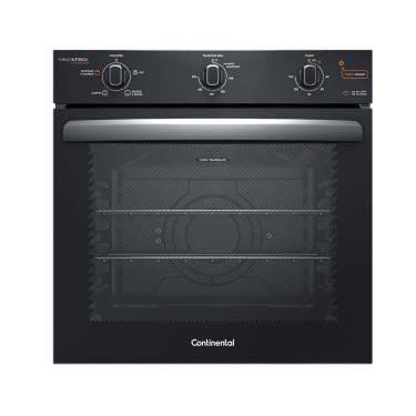 Imagem de Forno de Embutir a Gás Continental OC8GM 80L Grill Timer Luz Interna Preto 220V