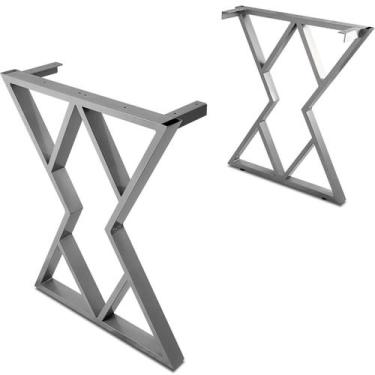 Imagem de Base Mesa Industrial Vision Para Tampos Até 1,80m X 0,90m - Genus Móve