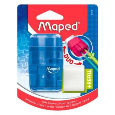 Imagem de Apontador com coletor Connect 2 furos 049210 - Maped