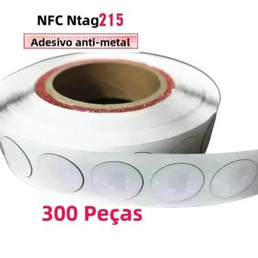 Imagem de Etiqueta NFC Para Todos Os Celulares Compatíveis Com NFC, Adesivos Ant