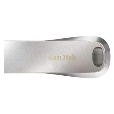 Imagem de Pendrive SanDisk Ultra Luxe 256GB USB 3.1 - Prata