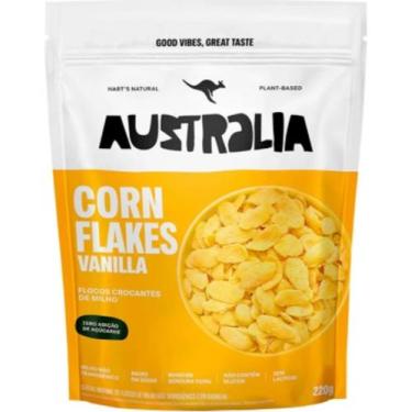 Imagem de CornFlakes Australia Sabor Sweet Vanilla Baunilha de 200g Harts Natura