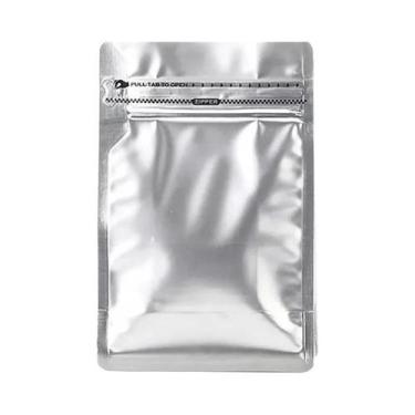 Imagem de 50 Sacos De Café Com Fundo Plano, Válvula E Zíper, Forro De Alumínio P