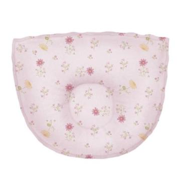 Imagem de Travesseiro Anatômico Para Bebê Recém Nascido Anti Cabeça Chata Florzi