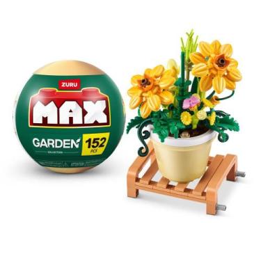 Imagem de Blocos de Montar Max Premium Garden - Cosmos 152 pçs