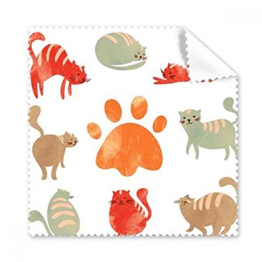 Imagem de Pano de limpeza para limpeza de pegada de gato fofo, 5 peças