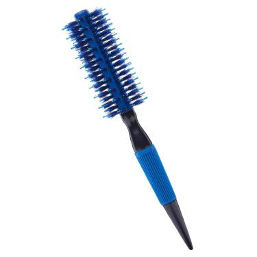 Imagem de Escova de Cabelo Profissional Cerâmica Cerdas Mista Azul