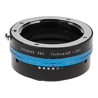 Imagem de Adaptador de montagem de lente Fotodiox Pro, para lente Yashica AF para câmeras sem espelho Sony NEX E-Mount