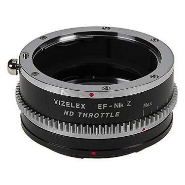 Imagem de Adaptador de lente acelerador Vizelex CINE ND compatível com lentes Canon EF Full Frame em câmeras Nikon Z-Mount
