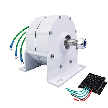 Imagem de Gerador de baixa velocidade 12000W 3 fases de engrenagem Magnet AC Alternadores110v/ 220V para o motor a diesel de turbina de água eólica,220v