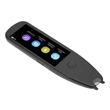 Imagem de Caneta tradutora inteligente, scanner de tradução de bolso, tradutor de idiomas de alta precisão com tela sensível ao toque HD de 3,5 polegadas, dispositivo tradutor em tempo real WiFi para viagens/negócios/aprender (preto)