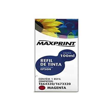 Imagem de Refil de tinta Maxprint Compatível Epson T664320/T673320 No.664M/673M Magenta