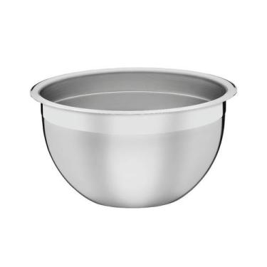 Imagem de Recipiente Cucina Sem Tampa Em Aco Inox Preparar E Servir 32 Cm 12,7 L