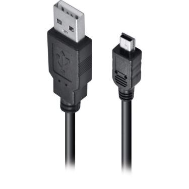 Imagem de Cabo Usb 2.0 A Macho X Mini Usb Macho 2 Metros Uam5p-2