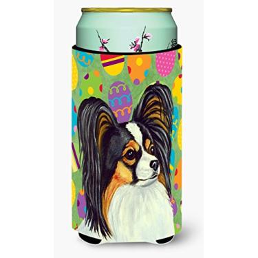 Imagem de Caroline's Treasures LH9435TBC Papillon Easter Eggtravaganza abraçador de menino alto, menino alto, multicolorido