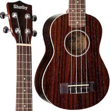 Imagem de Ukulele Shelby SU21R stnt Soprano 21 Jacaranda Fosco