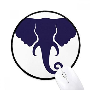 Imagem de DIYthinker Tailândia I Love Thailand Heart Elephant Mouse Pad Desktop Office Tapete redondo para computador