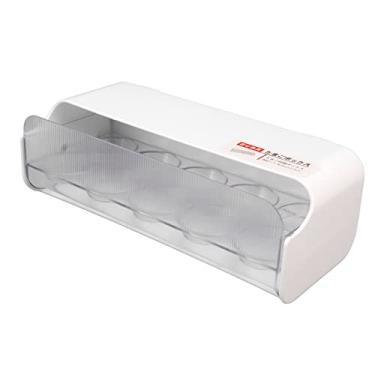 Imagem de Organizador de Geladeira, Caixa de Armazenamento Transparente de Qualidade Alimentar para Geladeiras de Cozinha (Ovo de gaveta 10 compartimentos)