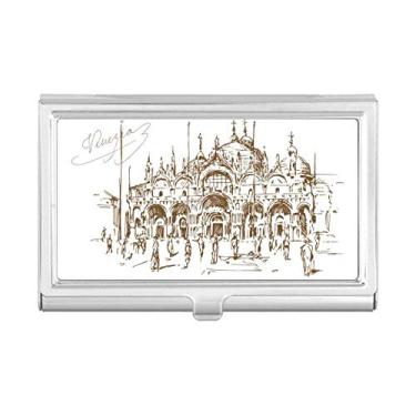 Imagem de Carteira de bolso com porta-cartões veneziana da Igreja Veneziana
