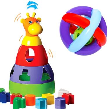 Imagem de Kit de Brinquedos para bebê de 1 ano