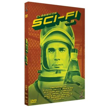 Imagem de Clássicos Sci-Fi Vol. 9 - Edição Limitada com 7 Cards (Caixa com 3 Dvds)