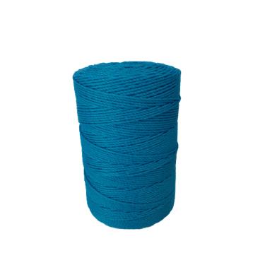 Imagem de Corda Torcida De Polietileno (Nylon) Fio 2,0mm (ROLO) Azul