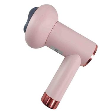 Imagem de AB.MIDIA Massageador Portátil 6 Modos 5 Pontas Shiatsu Alivia Estresse Dores Musculares Miofasciais Tensão