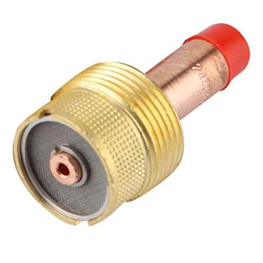 Imagem de Corpo Pinça Tig, 45V642.4mm 3/32 Lente de Gás Corpo Pinça Cobre Resistência Ao Calor Equipamento de Soldagem Peças de Reposição, Equipamento de Soldagem Tig (1PCS)